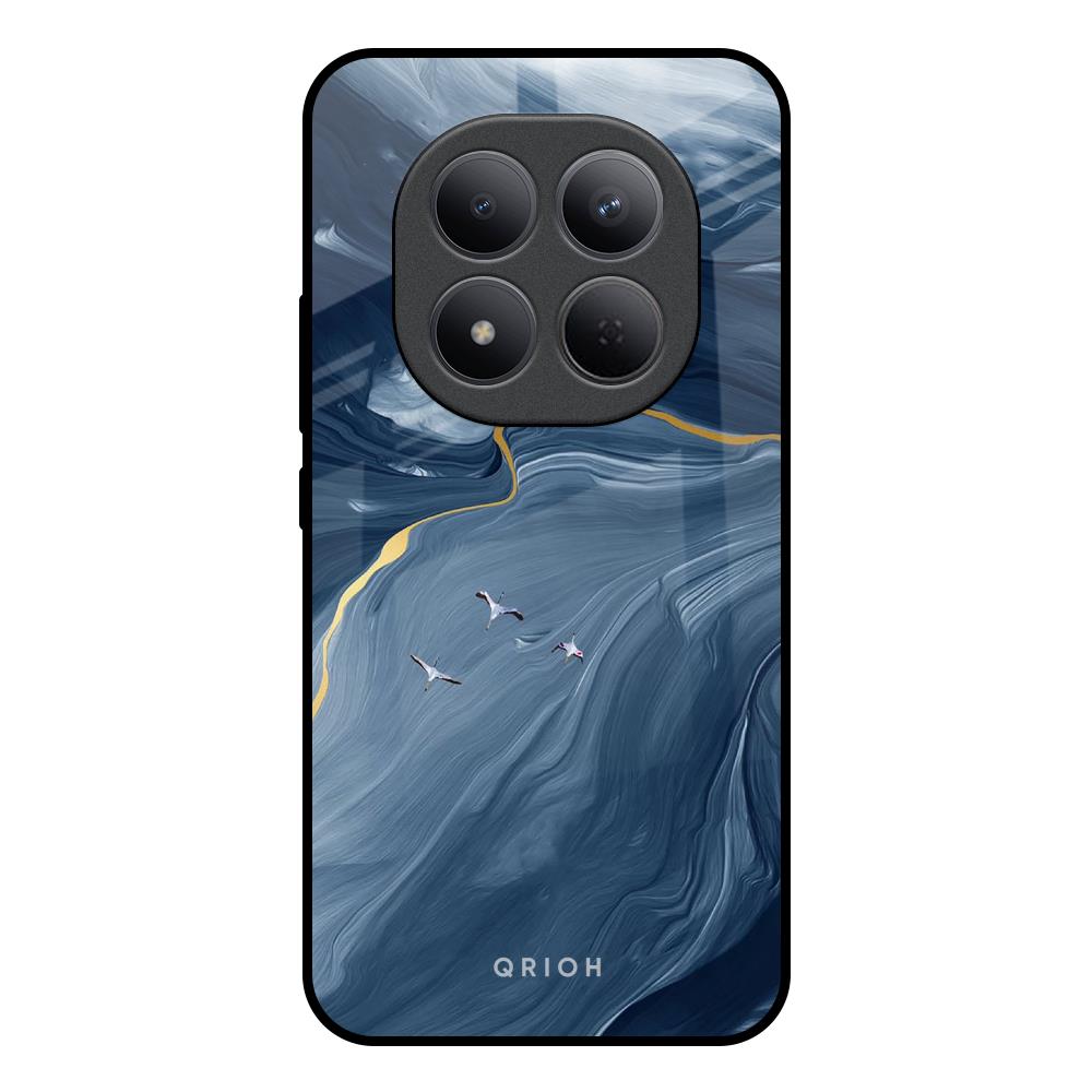 Deep Ocean Marble Redmi Note 15 Pro 5G Glass Back Cover Online