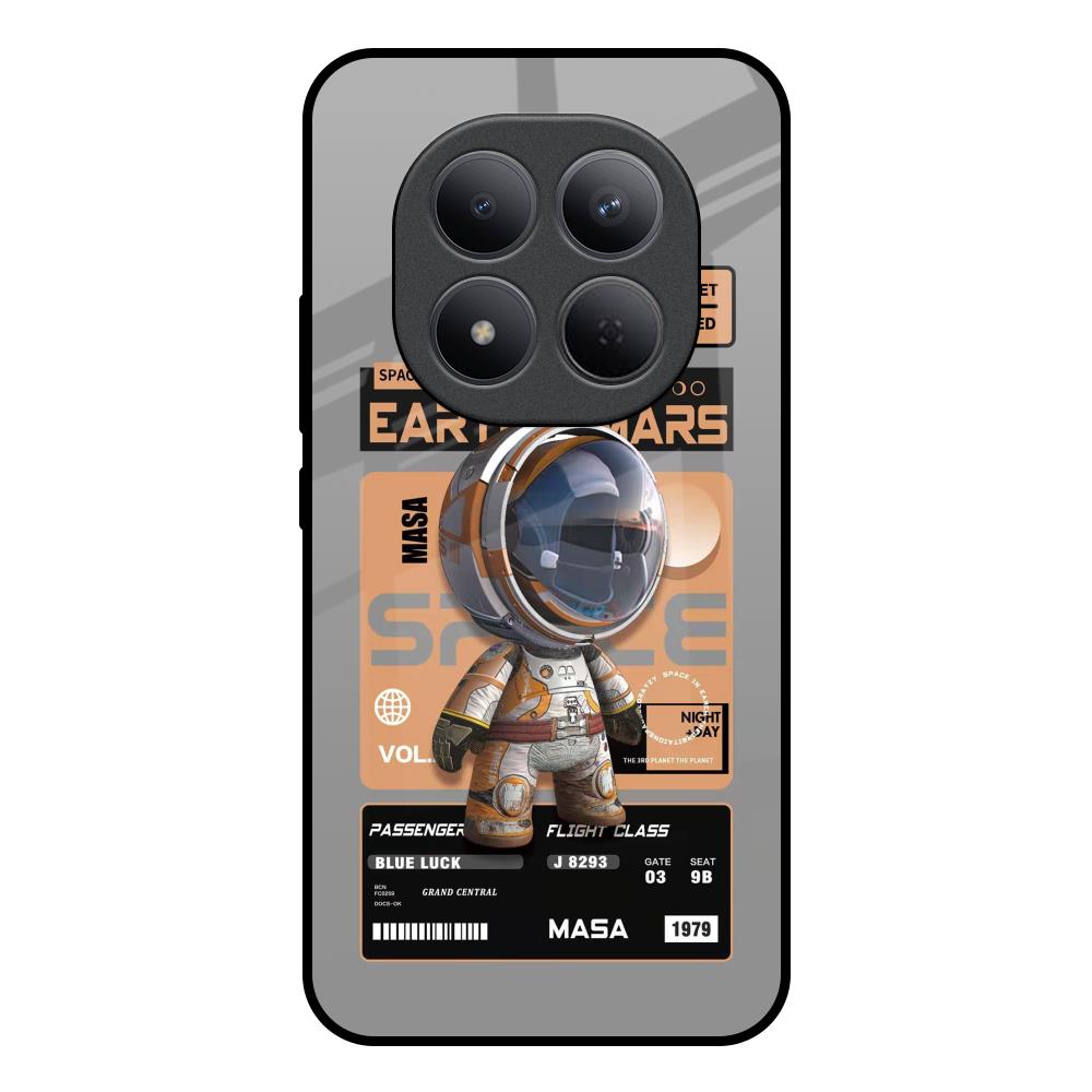 Space Ticket Redmi Note 15 Pro 5G Glass Back Cover Online