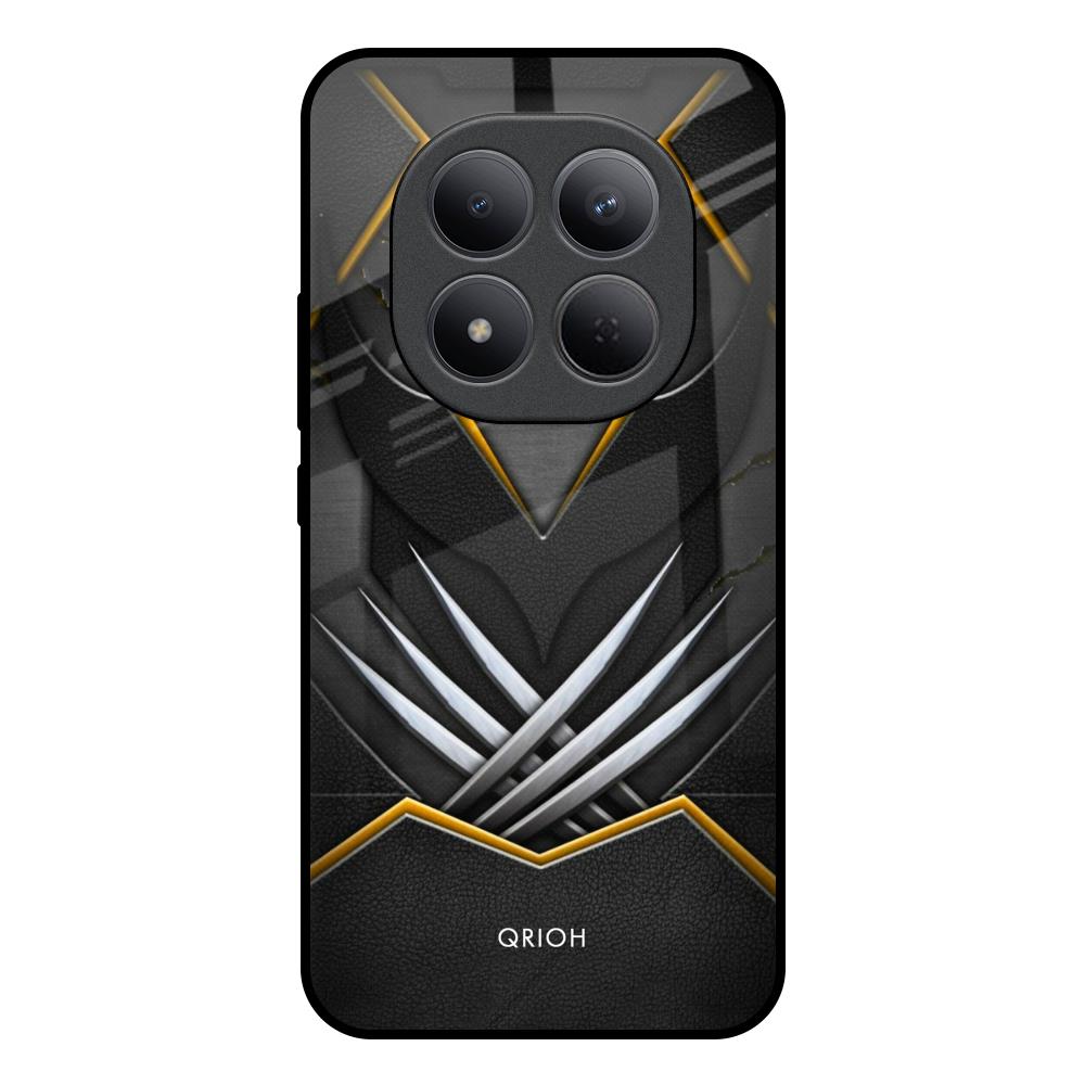Black Warrior Redmi Note 15 Pro 5G Glass Back Cover Online