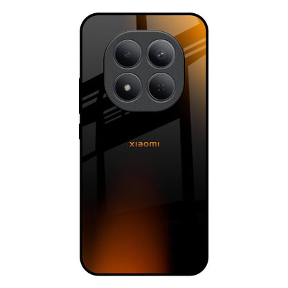 Orange Black Fusion Redmi Note 15 Pro 5G Glass Back Cover Online
