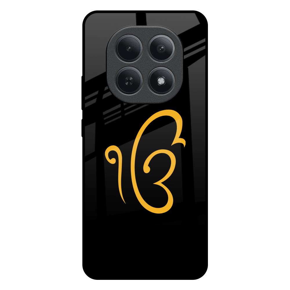 Luxury Fashion Initial Redmi Note 15 5G Glass Back Cover Online