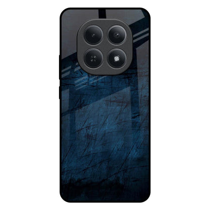Dark Blue Grunge Redmi Note 15 5G Glass Back Cover Online