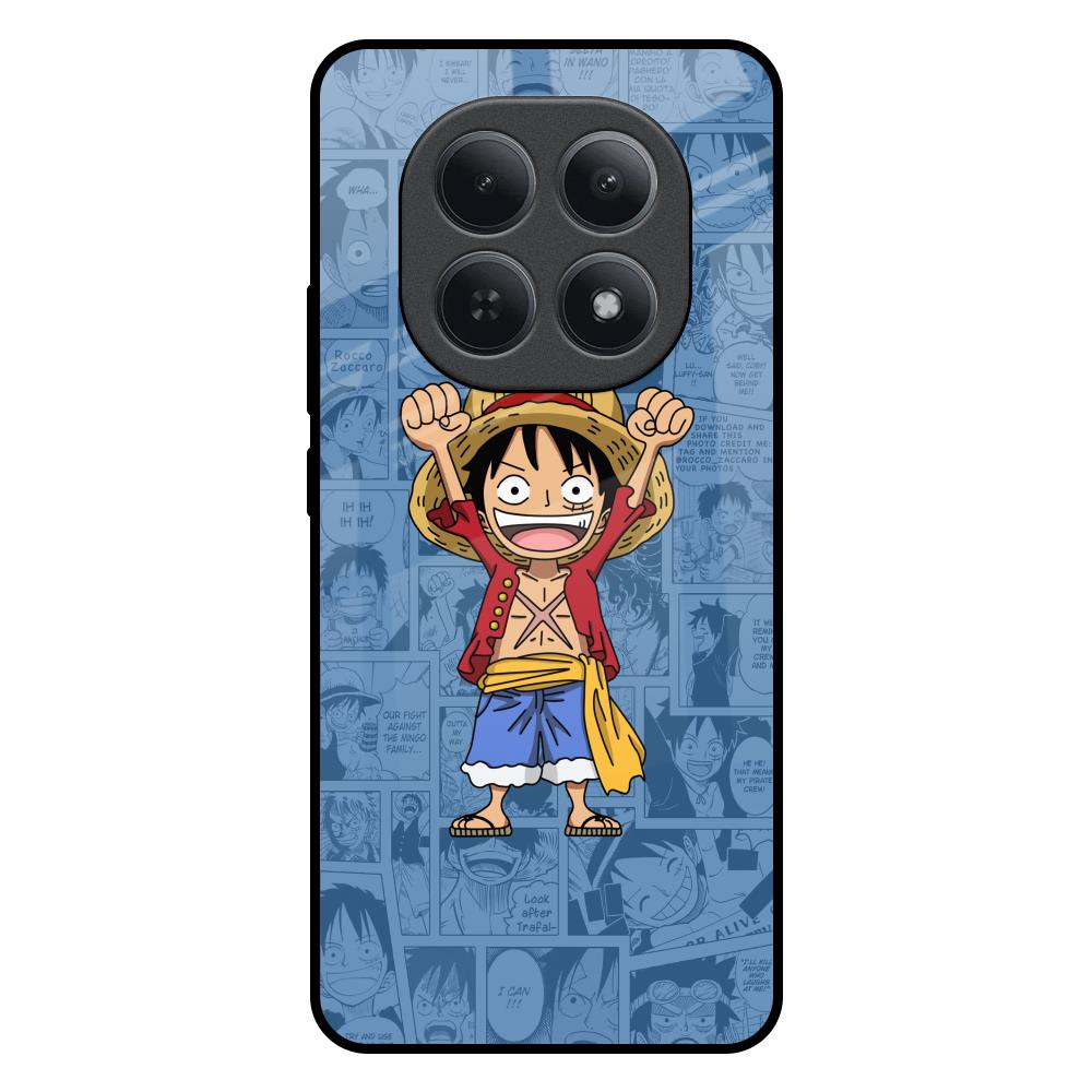 Chubby Anime Redmi Note 15 5G Glass Back Cover Online