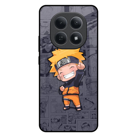 Orange Chubby Redmi Note 15 5G Glass Back Cover Online