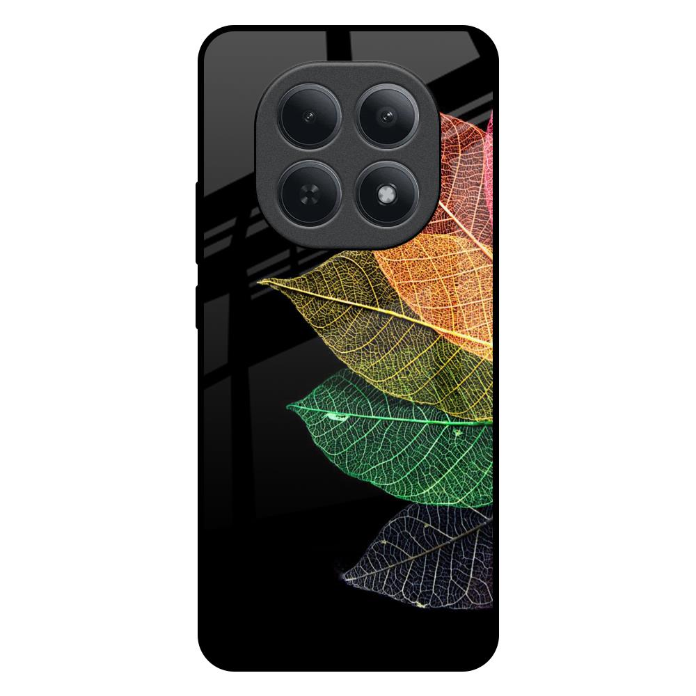 Colorful Leaves Redmi Note 15 5G Glass Back Cover Online