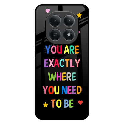 Magical Words Redmi Note 15 5G Glass Back Cover Online