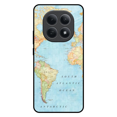 Travel Map Redmi Note 15 5G Glass Back Cover Online