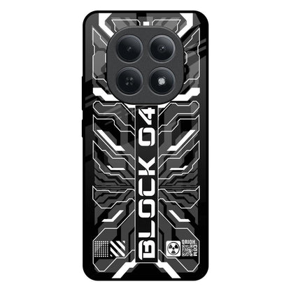 Monochrome Magic Redmi Note 15 5G Glass Back Cover Online