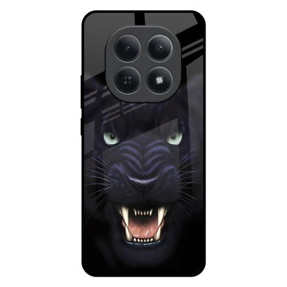 Angry Black Tiger Redmi Note 15 5G Glass Back Cover Online