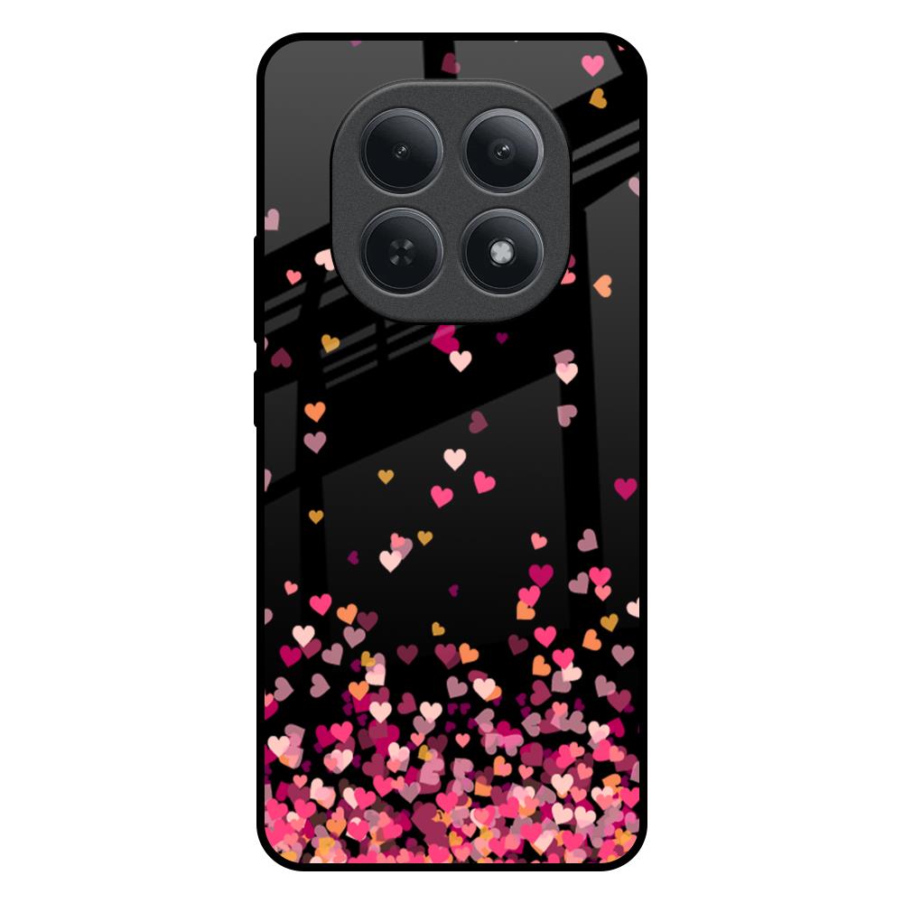 Heart Rain Fall Redmi Note 15 5G Glass Back Cover Online