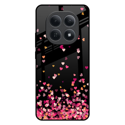 Heart Rain Fall Redmi Note 15 5G Glass Back Cover Online