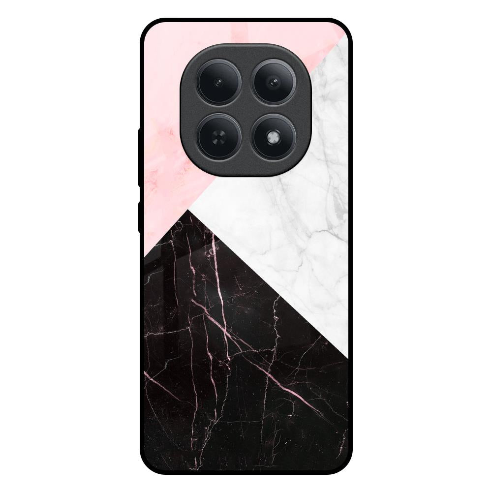 Marble Collage Art Redmi Note 15 5G Glass Back Cover Online