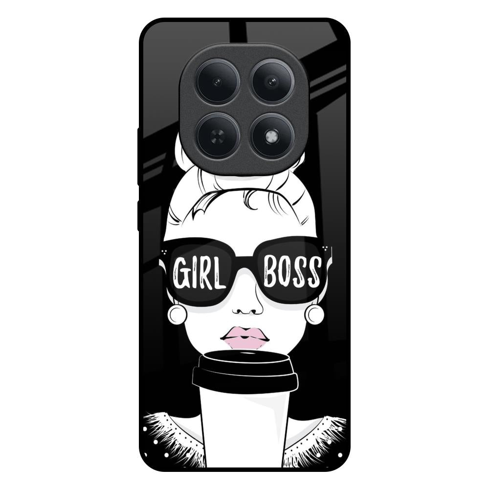 Girl Boss Redmi Note 15 5G Glass Back Cover Online