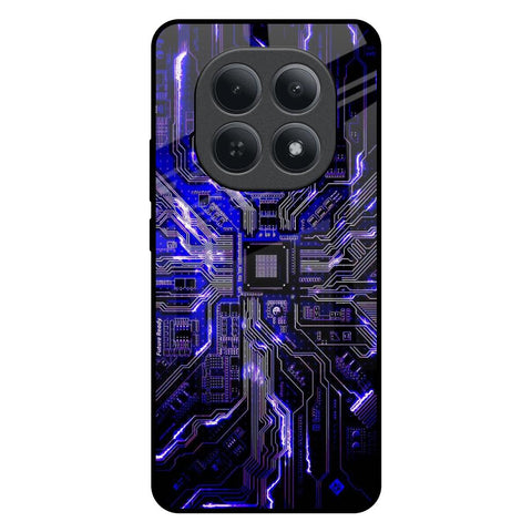 Techno Color Pattern Redmi Note 15 5G Glass Back Cover Online
