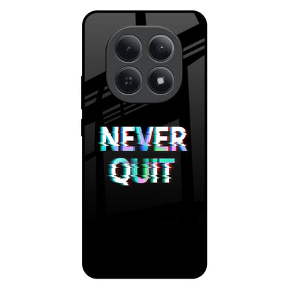 Never Quit Redmi Note 15 5G Glass Back Cover Online