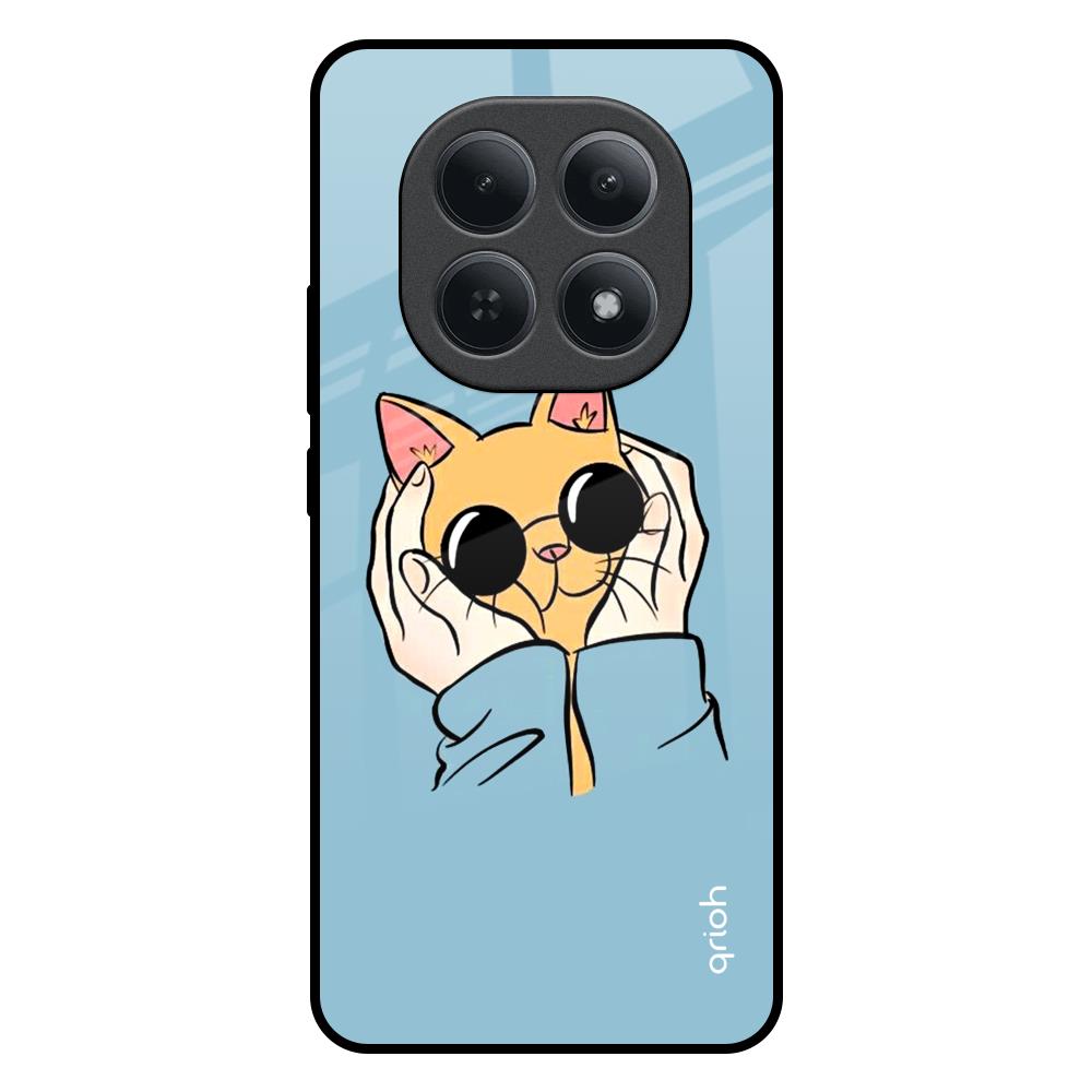 Adorable Cute Kitty Redmi Note 15 5G Glass Back Cover Online