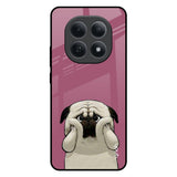 Funny Pug Face Redmi Note 15 5G Glass Back Cover Online