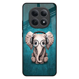 Adorable Baby Elephant Redmi Note 15 5G Glass Back Cover Online