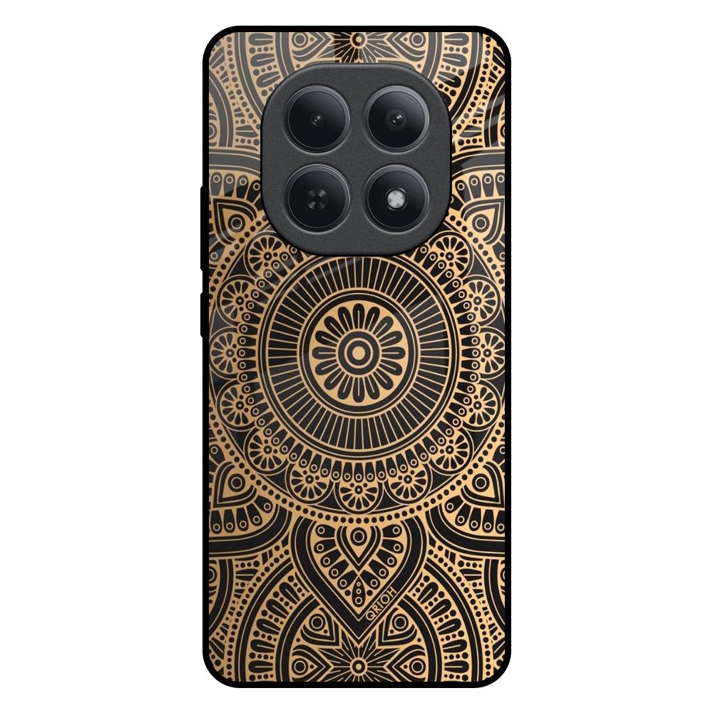 Luxury Mandala Redmi Note 15 5G Glass Back Cover Online