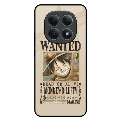 Luffy Wanted Redmi Note 15 5G Glass Back Cover Online