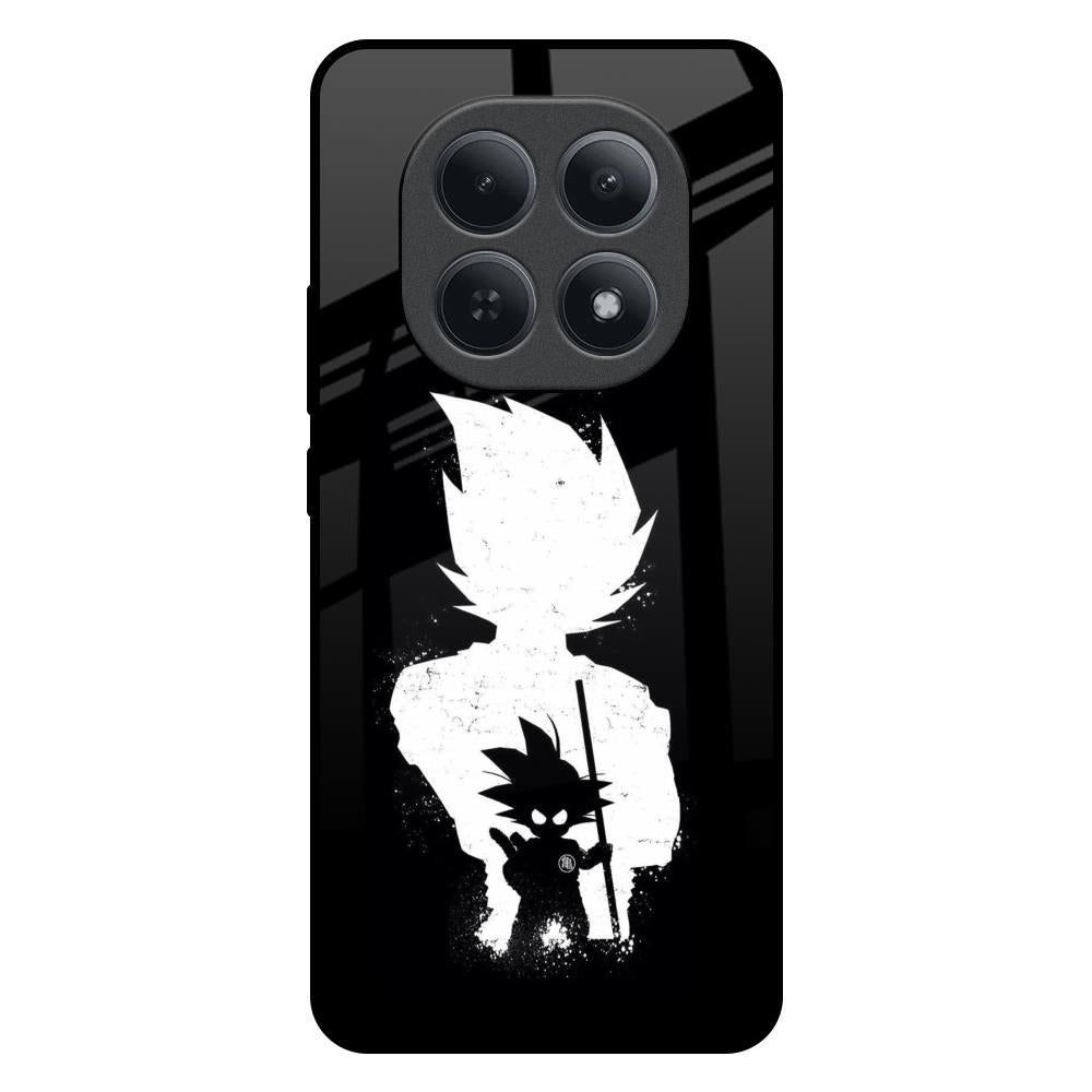 Monochrome Goku Redmi Note 15 5G Glass Back Cover Online