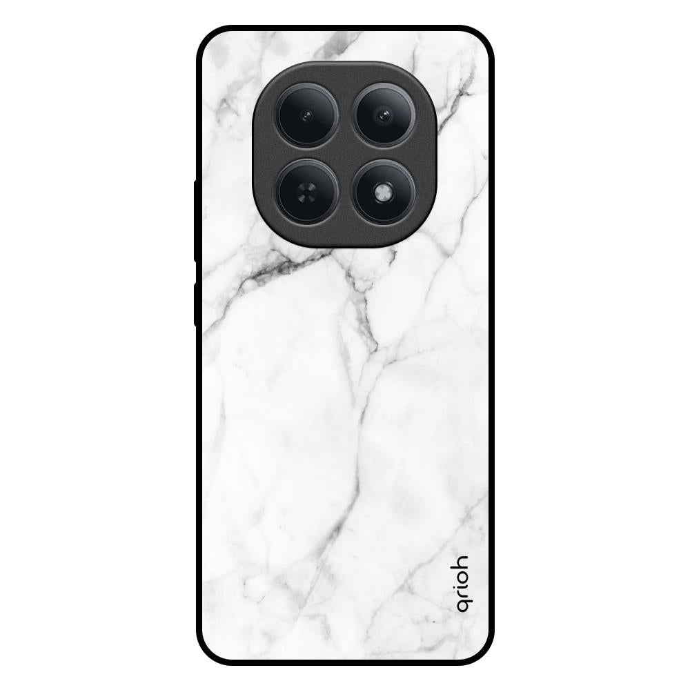 Modern White Marble Redmi Note 15 5G Glass Back Cover Online