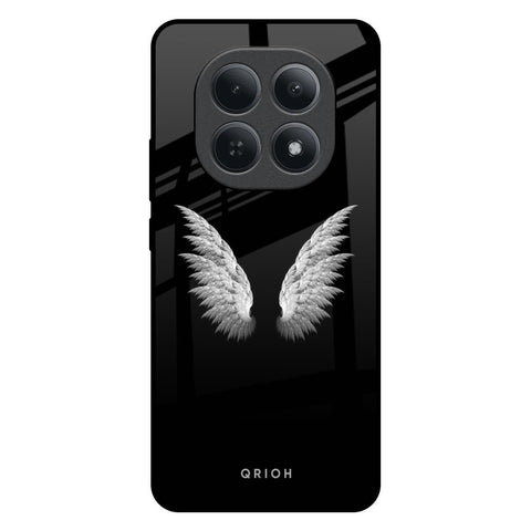 White Angel Wings Redmi Note 15 5G Glass Back Cover Online