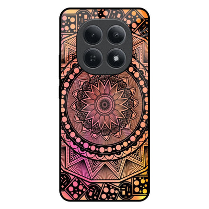 Floral Mandala Redmi Note 15 5G Glass Back Cover Online