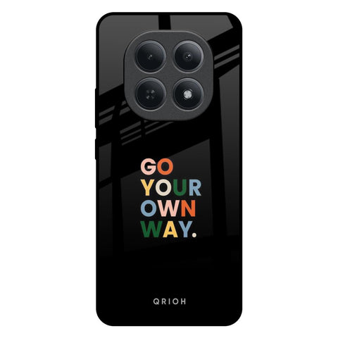 Go Your Own Way Redmi Note 15 5G Glass Back Cover Online