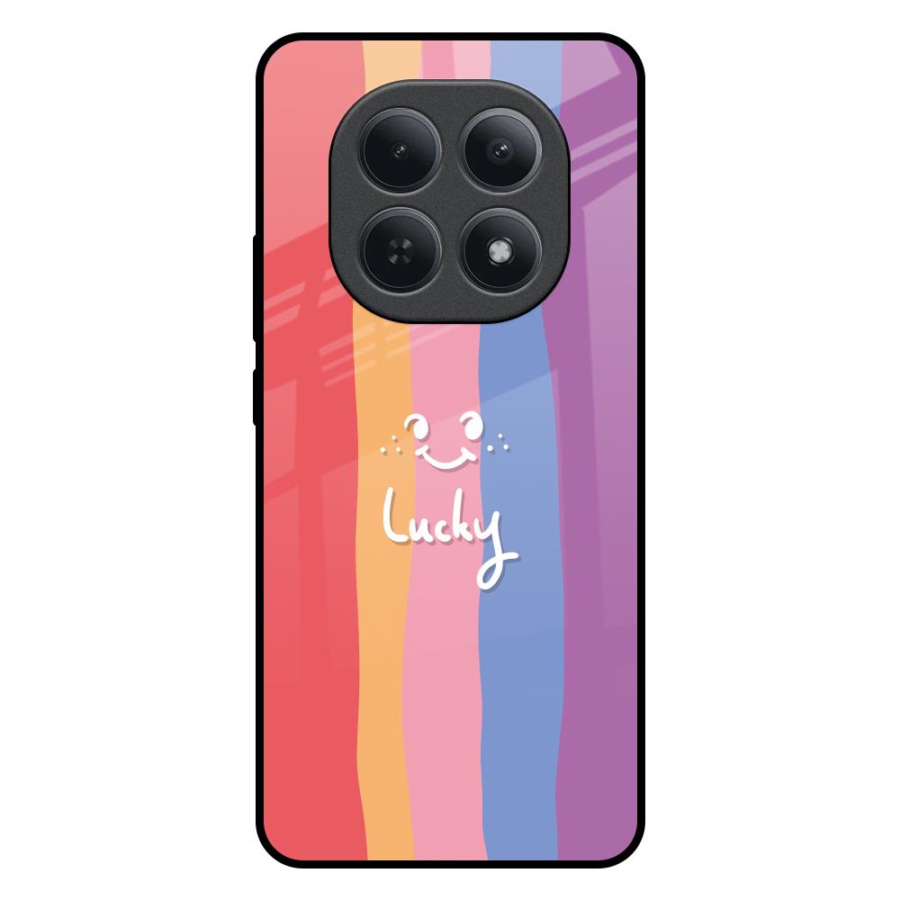Lucky Abstract Redmi Note 15 5G Glass Back Cover Online