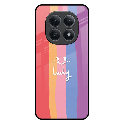 Lucky Abstract Redmi Note 15 5G Glass Back Cover Online