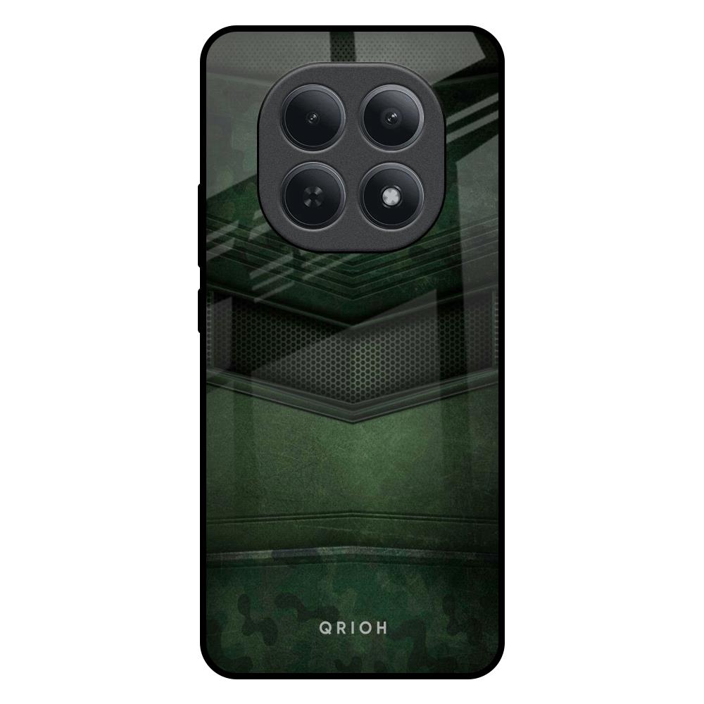 Green Leather Redmi Note 15 5G Glass Back Cover Online