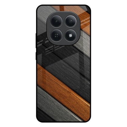 Tri Color Wood Redmi Note 15 5G Glass Back Cover Online