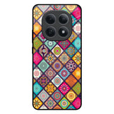 Multicolor Mandala Redmi Note 15 5G Glass Back Cover Online