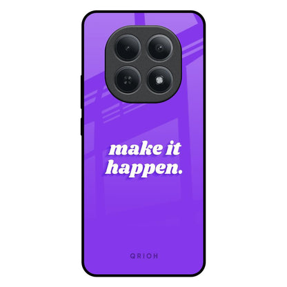 Make it Happen Redmi Note 15 5G Glass Back Cover Online