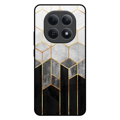 Tricolor Pattern Redmi Note 15 5G Glass Back Cover Online