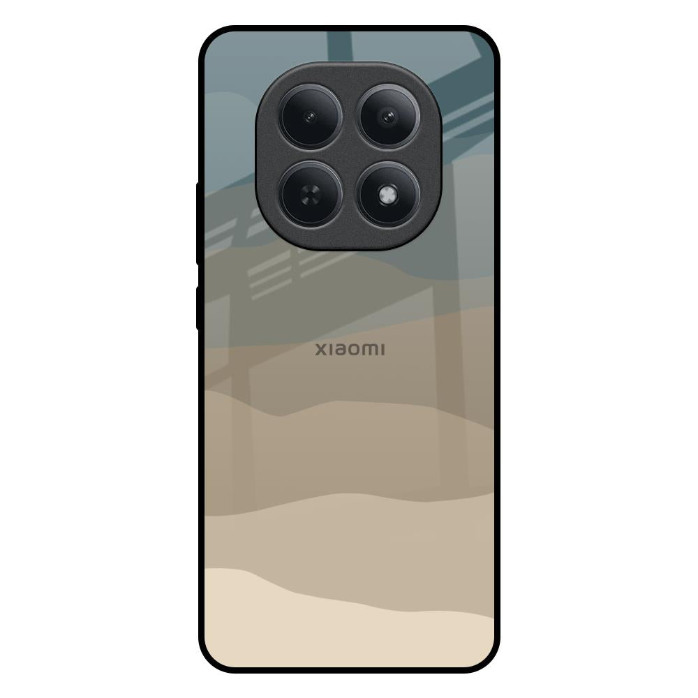 Abstract Mountain Pattern Redmi Note 15 5G Glass Back Cover Online