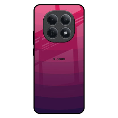 Wavy Pink Pattern Redmi Note 15 5G Glass Back Cover Online