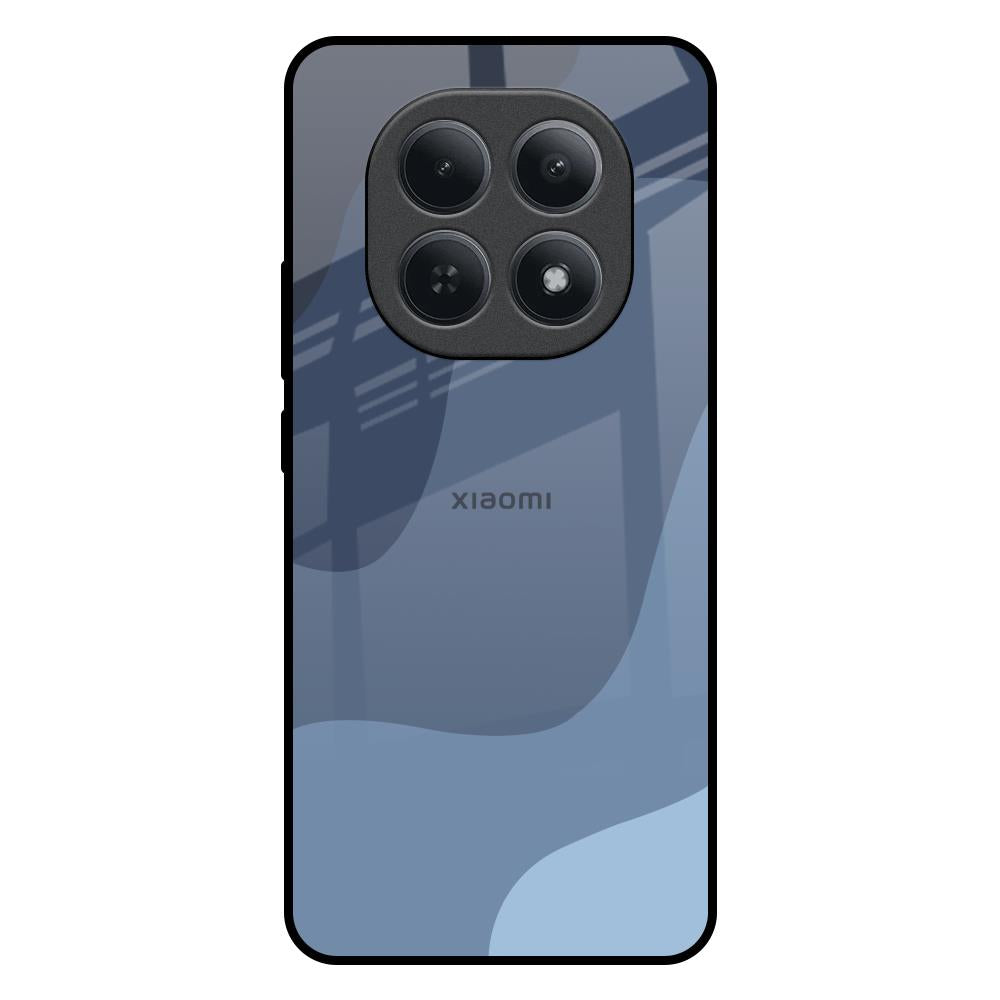 Navy Blue Ombre Redmi Note 15 5G Glass Back Cover Online