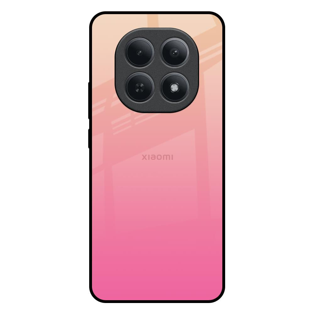 Pastel Pink Gradient Redmi Note 15 5G Glass Back Cover Online