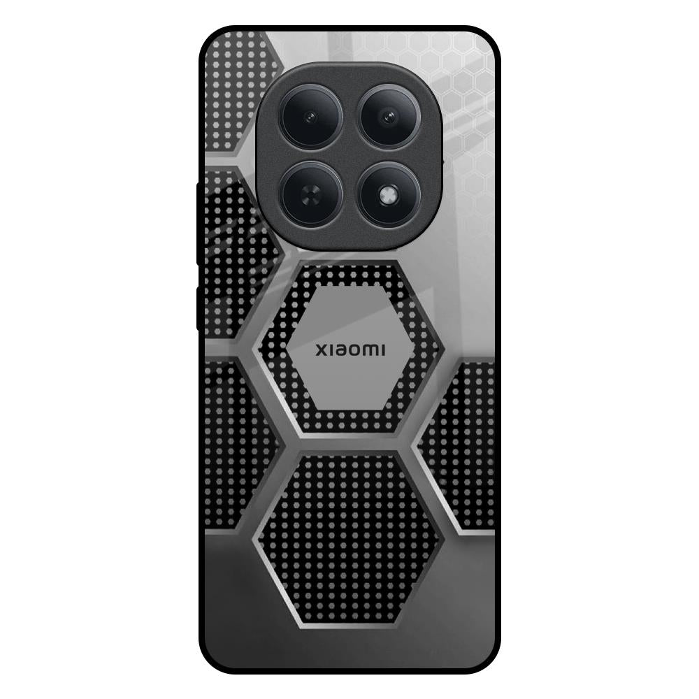 Hexagon Style Redmi Note 15 5G Glass Back Cover Online