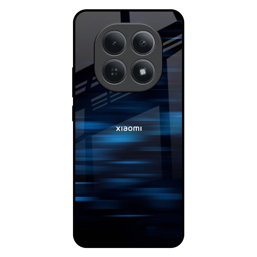 Blue Rough Abstract Redmi Note 15 5G Glass Back Cover Online