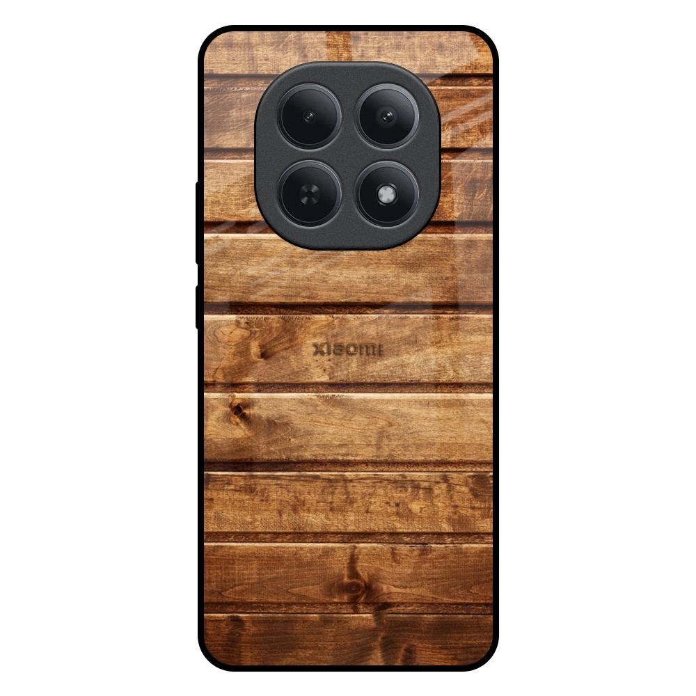 Wooden Planks Redmi Note 15 5G Glass Back Cover Online
