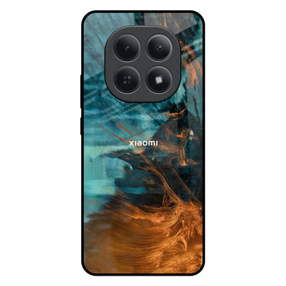Golden Splash Redmi Note 15 5G Glass Back Cover Online