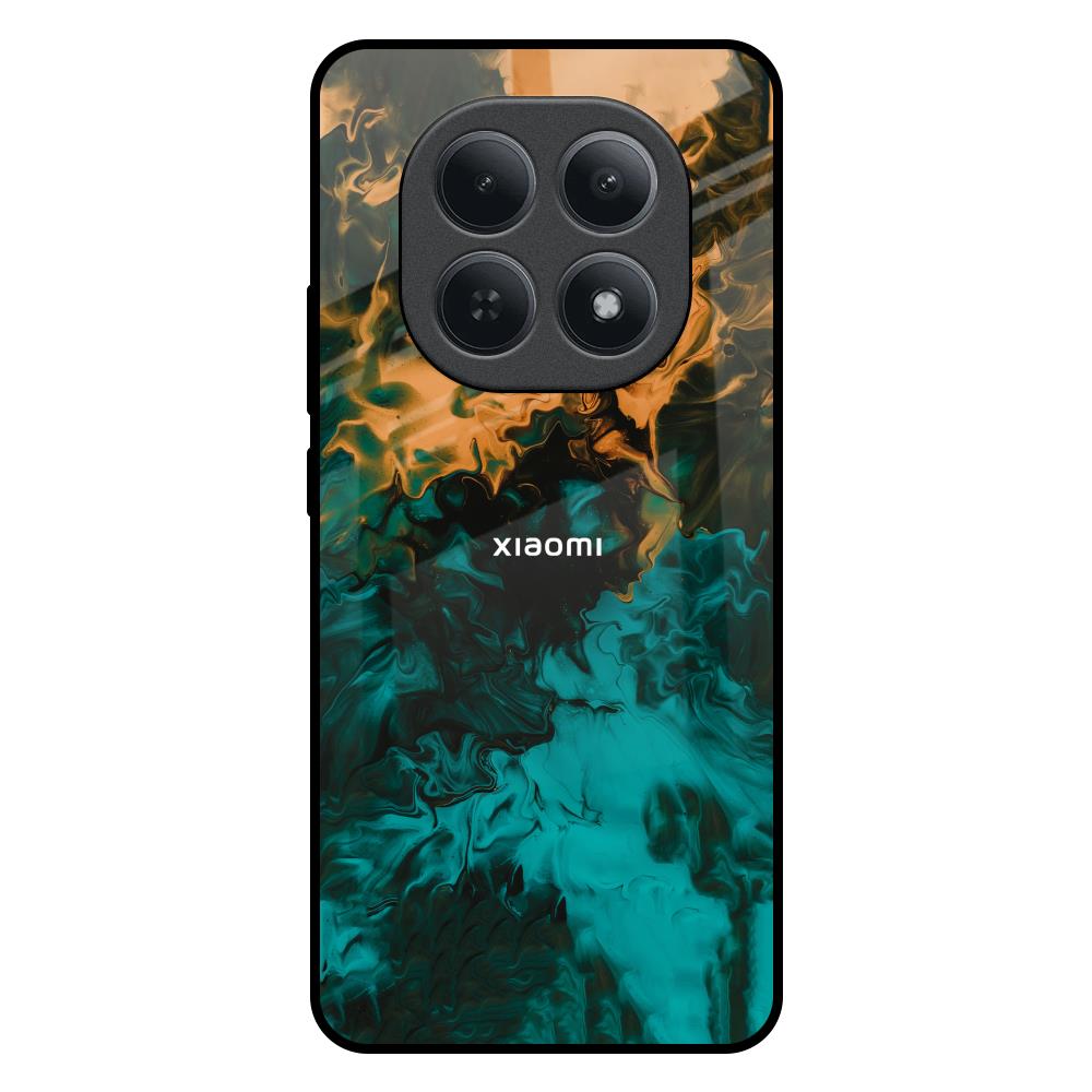 Watercolor Wave Redmi Note 15 5G Glass Back Cover Online