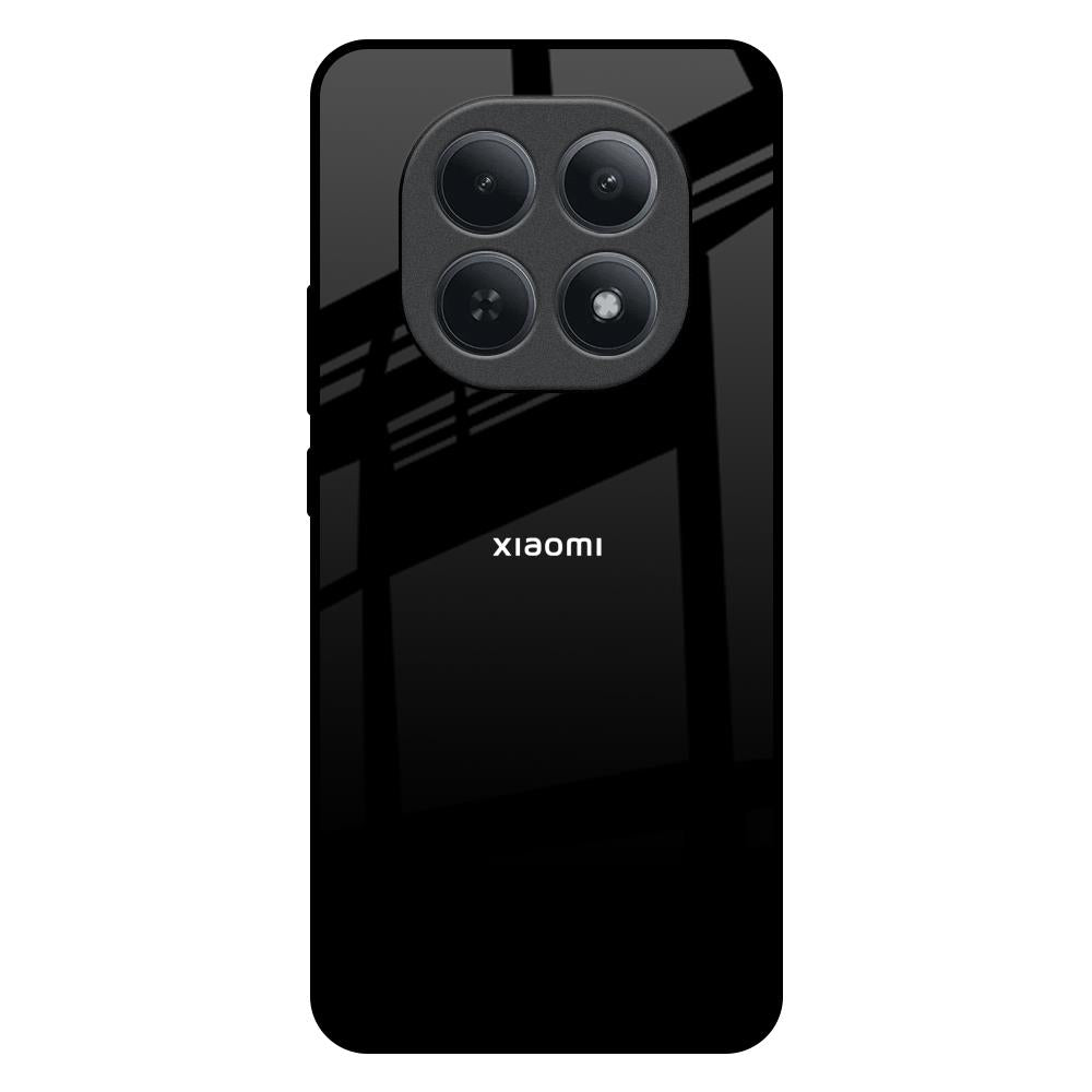 Jet Black Redmi Note 15 5G Glass Back Cover Online