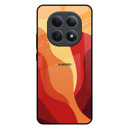 Magma Color Pattern Redmi Note 15 5G Glass Back Cover Online