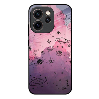 Space Doodles Oppo Reno15c 5G Glass Back Cover Online