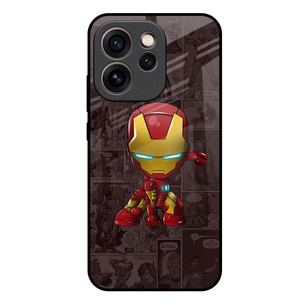 Angry Baby Super Hero Oppo Reno15c 5G Glass Back Cover Online