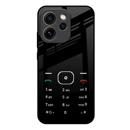 Classic Keypad Pattern Oppo Reno15c 5G Glass Back Cover Online